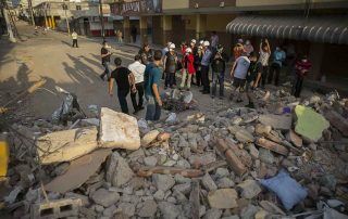 qué hacer en un terremoto en el Ecuador
