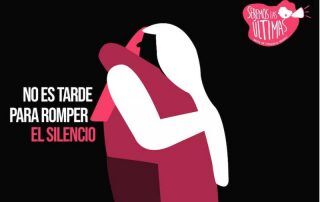Ilustración de la campaña #Seremoslasultimas contra el abuso sexual.