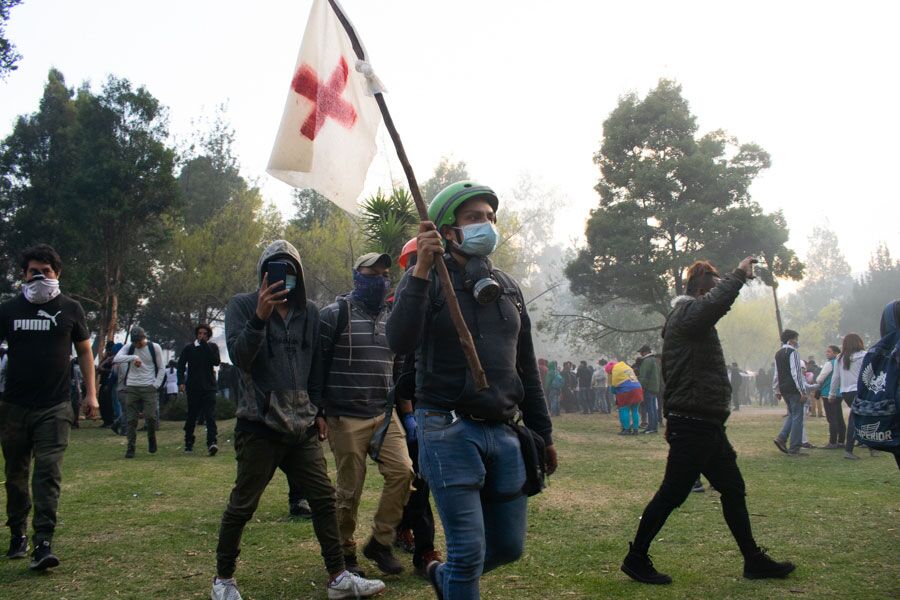 zona de paz en paro nacional