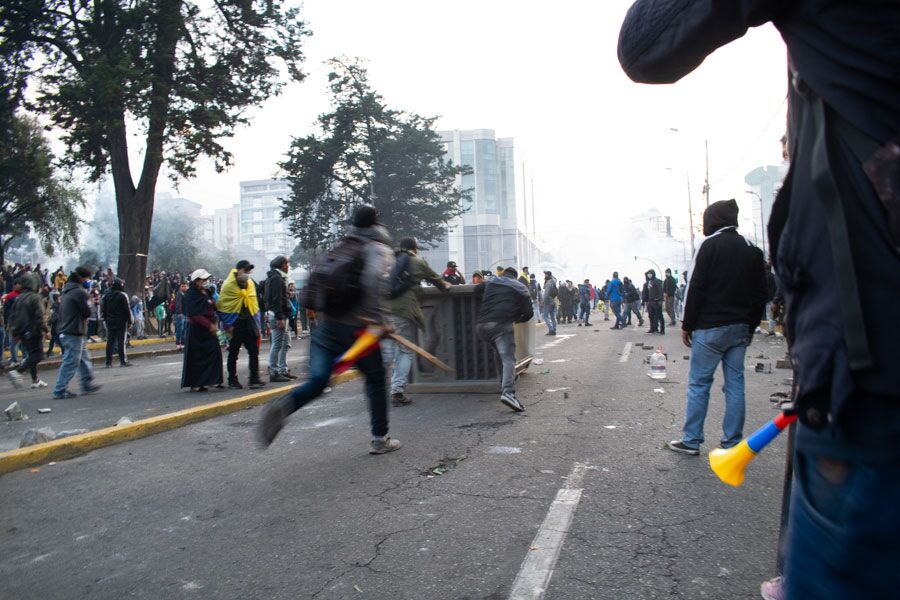 barricadas en el paro nacional