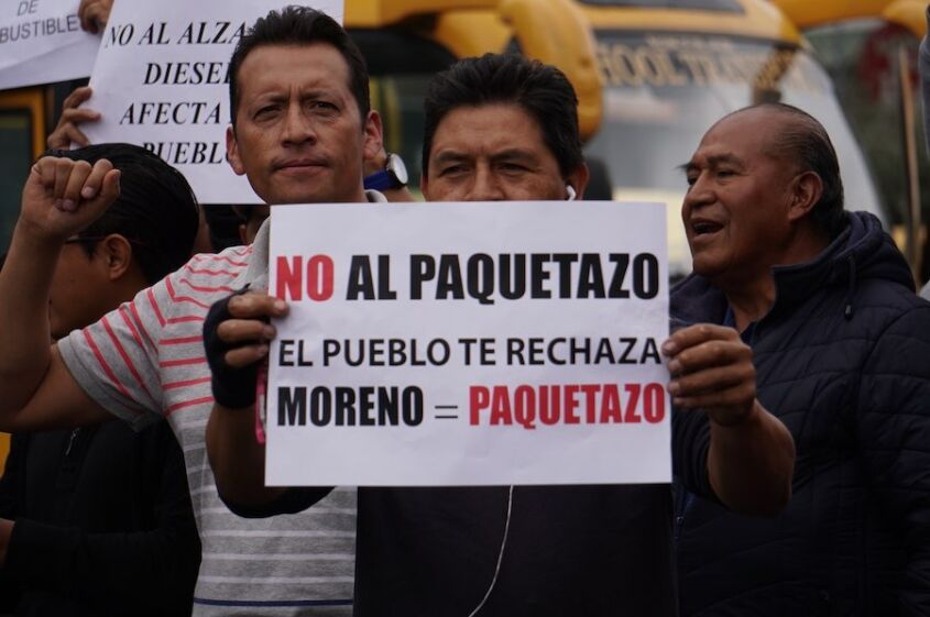 fotos del paro nacional