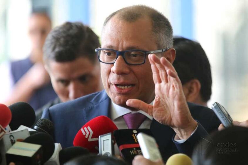 reacciones a las medidas cautelares a Jorge Glas