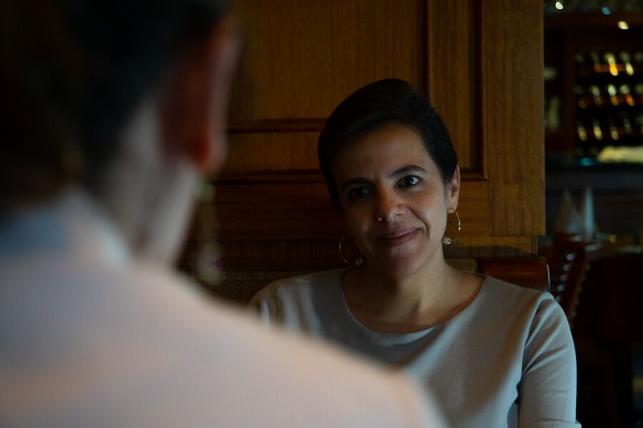 Conversamos en un restaurante en el centro norte de Quito. Fotografía de Diego Ayala León para GK.