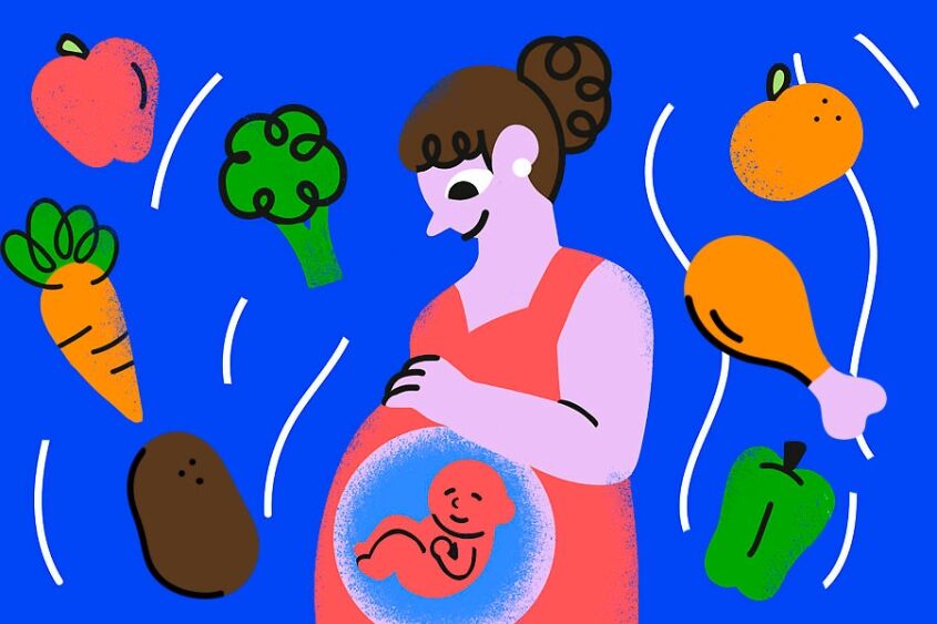 alimentación en el embarazo