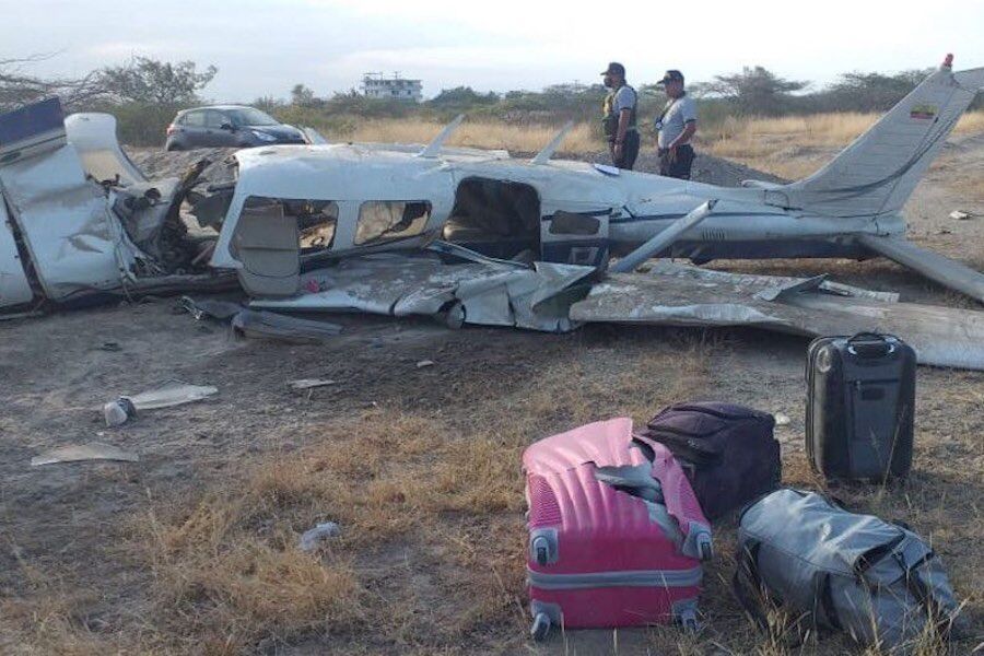 avioneta ecuatoriana se accidentó