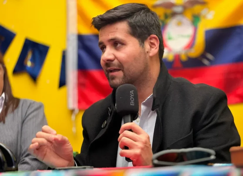 Para las elecciones generales de 2025, Juan Cueva Vivanco es el candidato presidencial del movimiento Amigo. Fotografía tomada de la cuenta oficial de X de @JuanIvanCuevaEc