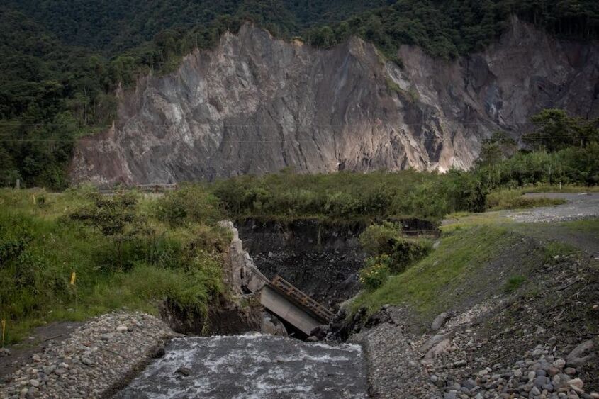 erosión del río Coca