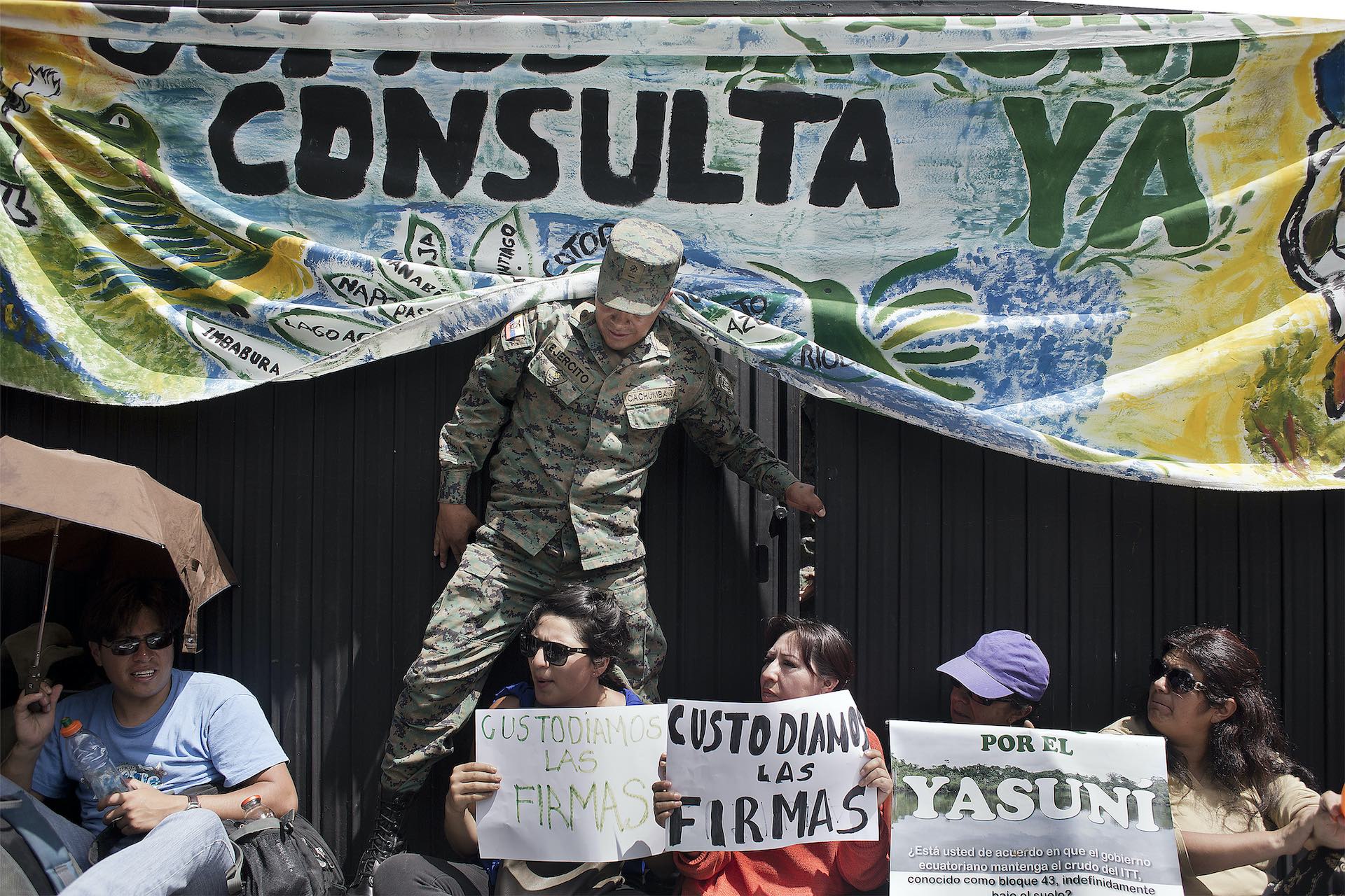 anularon firmas a los Yasunidos