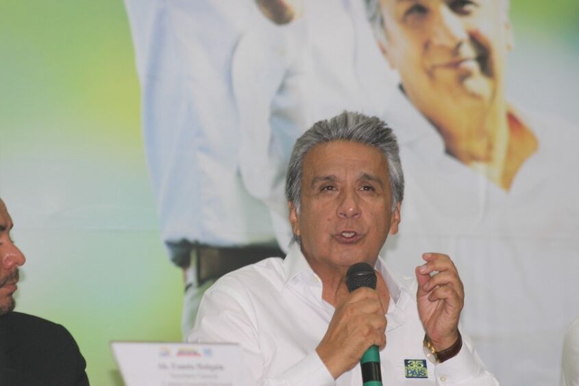 desafiliación de Lenín Moreno