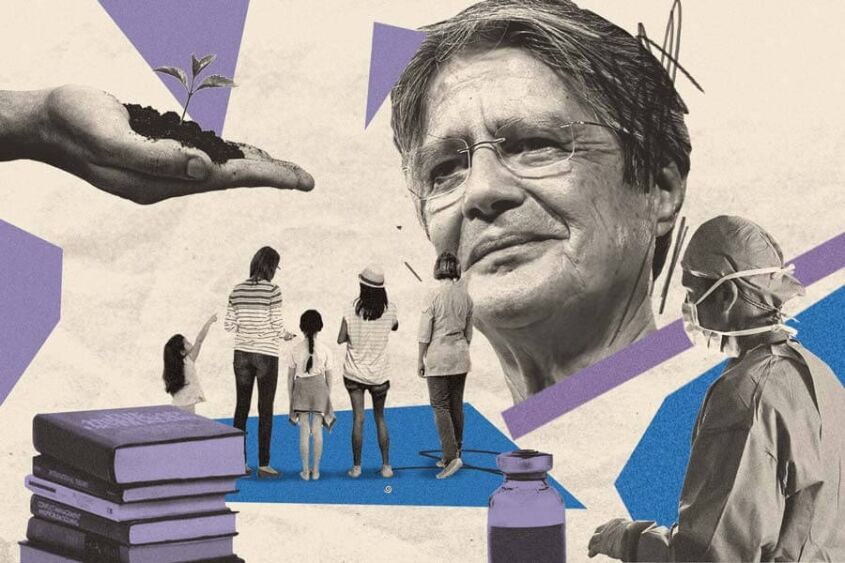 gobierno de Lasso en salud, educación, ambiente y género