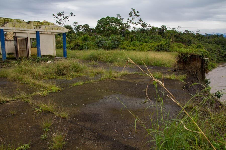 erosión territorio cofán