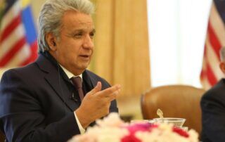 Se fue Lenín Moreno