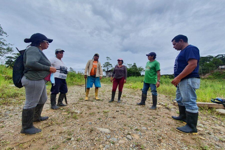afectados por minería en Napo