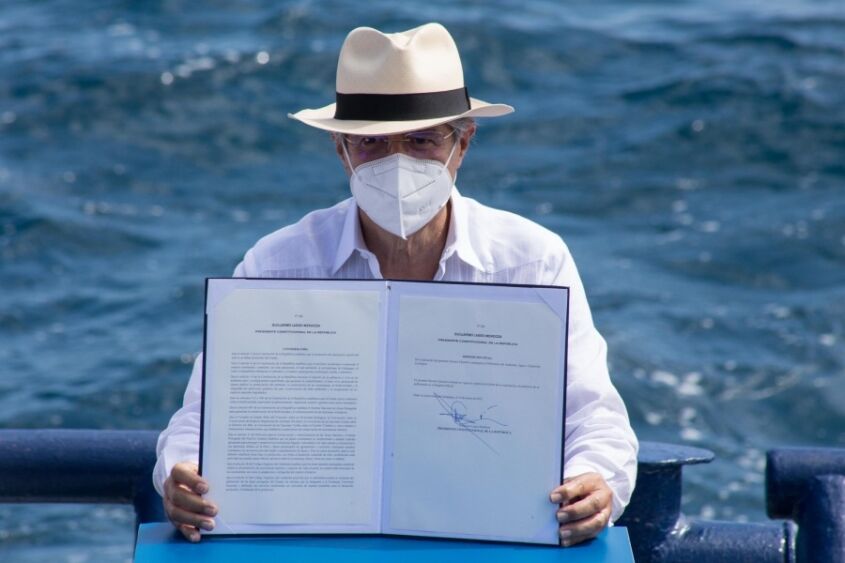 una nueva reserva marina en Galápagos