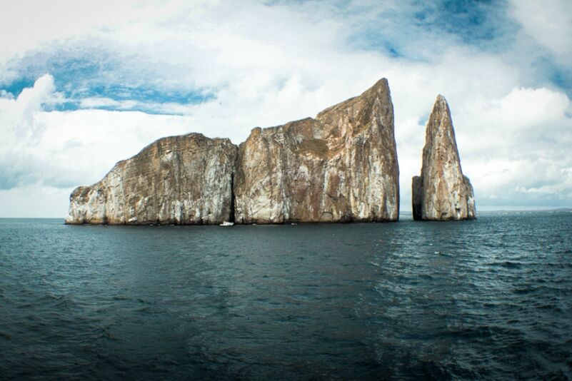 León Dormido, Galápagos