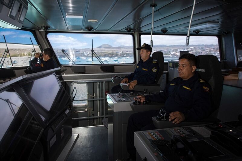 Miembros de la Armada del Ecuador
