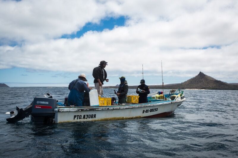 Operativo de control en Galápagos