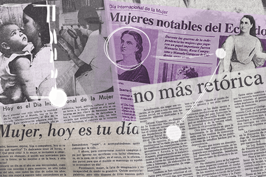 día de la mujer medios de comunicación