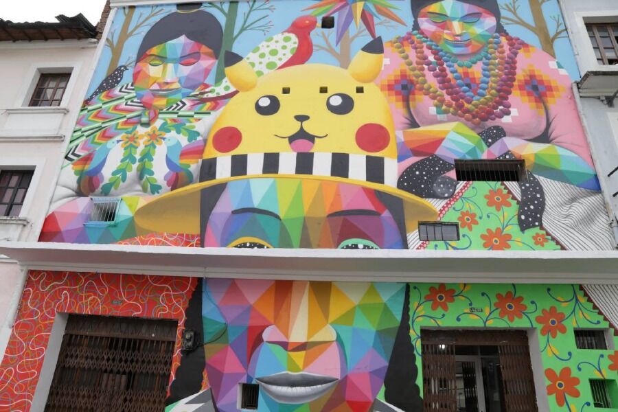 Mural de Pikachu