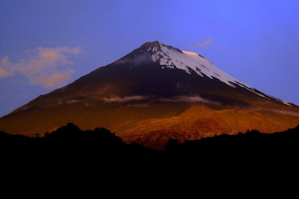 el volcán sangay