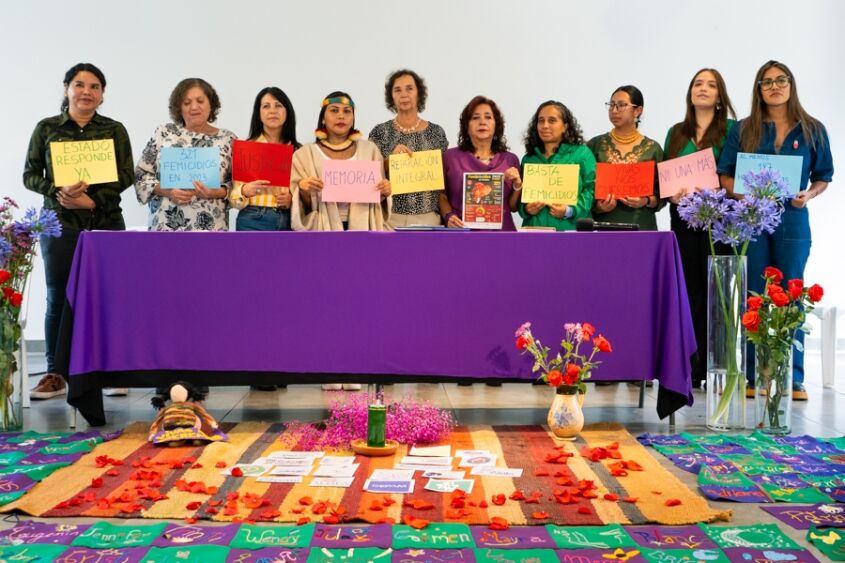 rueda de prensa cifras femicidios 2023