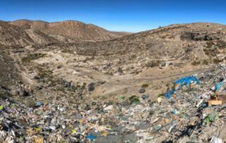 contaminación por plásticos y otros desechos