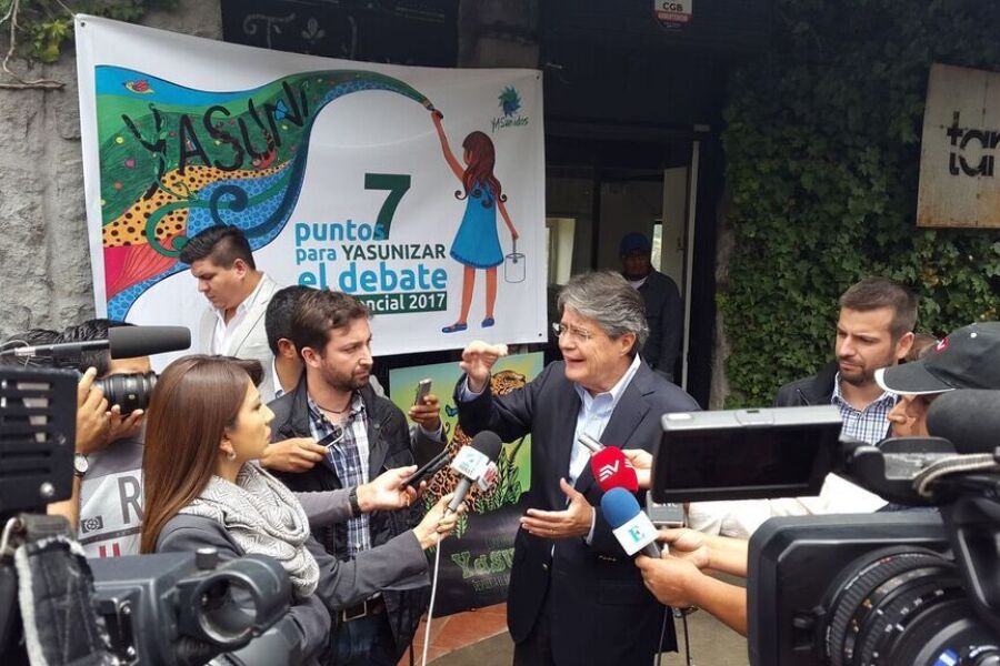 Lasso y Yasunidos, consulta