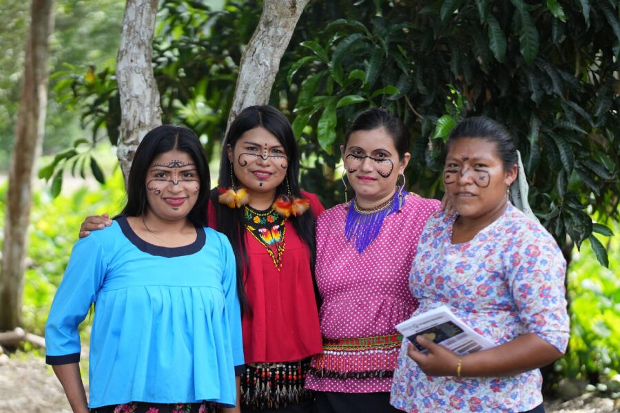 mujeres Achuar de Mashientz