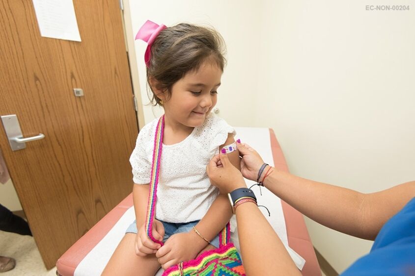 vacunas para niños