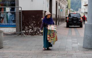 comercios del centro histórico de Quito