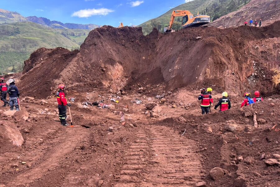 deslizamiento de tierra Alausí