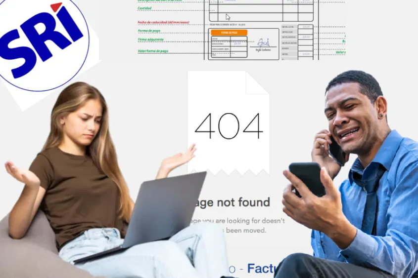problemas en la web del SRI