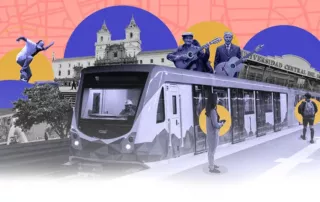 recorrido en metro de Quito