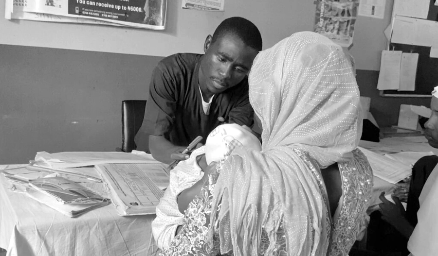 vacunación niños Nigeria