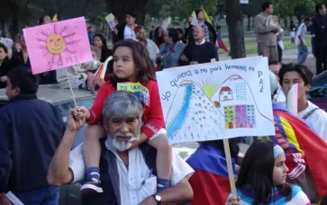 Julio García Romero protesta
