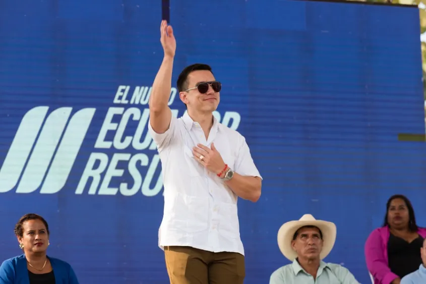 popularidad de Daniel Noboa