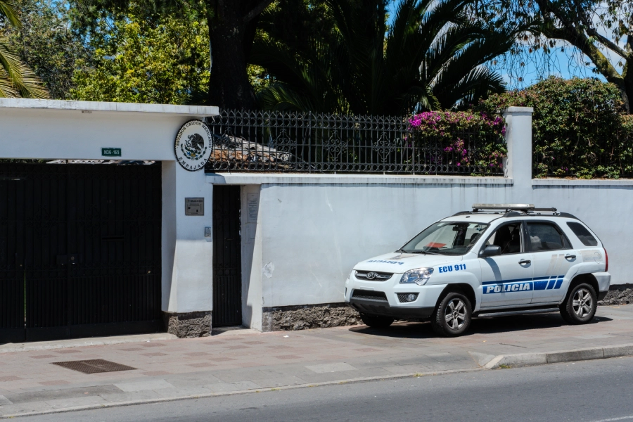 Embajada de México. Es uno de los hitos que marcaron al Ecuador en 2024.