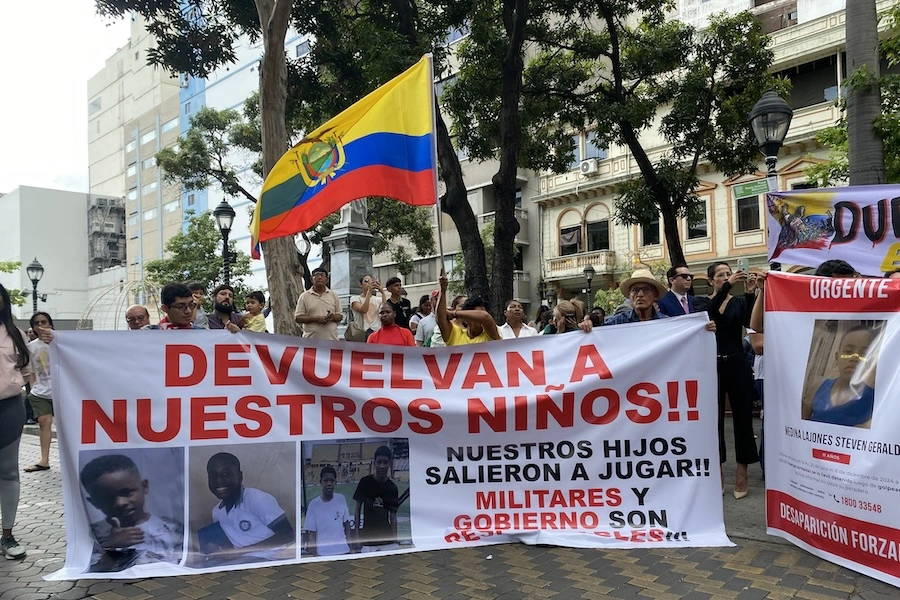 desaparición de cuatro niños en Guayaquil