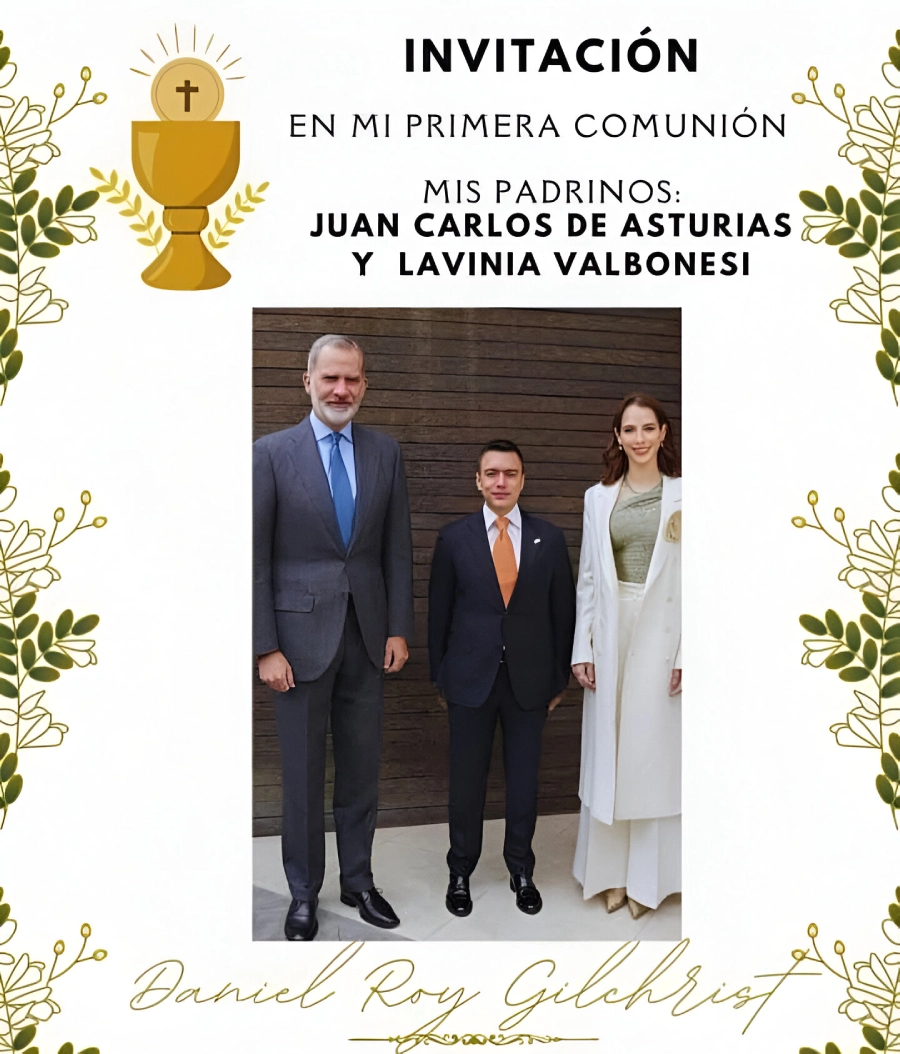 El rey Felipe VI de Espáña visitó Cuenca para ser parte del Encuentro Empresarial Iberoamericano.