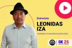 entrevista a leonidas iza