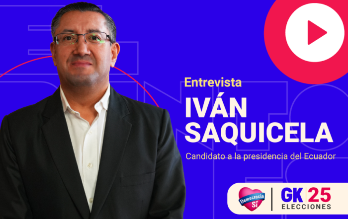 entrevista a Iván Saquicela