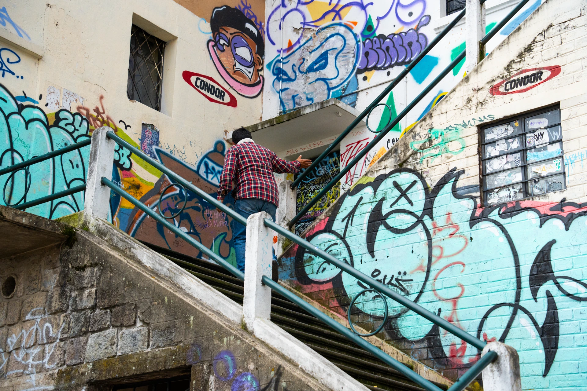 Las escalinatas de Quito están en todas partes Las escalinatas de Quito están en todas partes