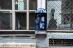 Una de las cabinas telefónicas en Quito