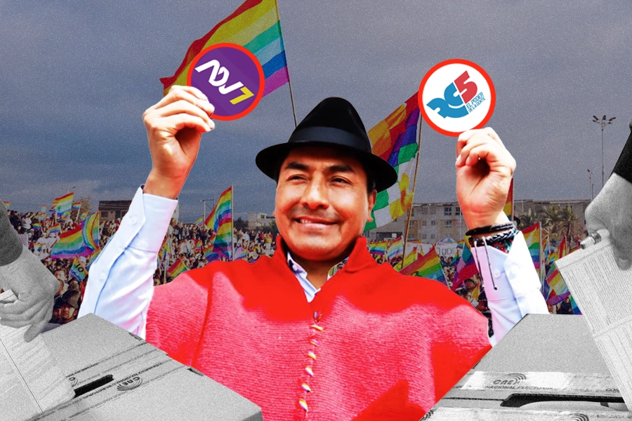 los votos de Leonidas Iza